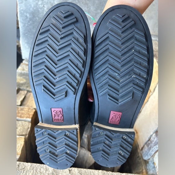 Kodiak Alma waterproof Chelsea ankle black leather boots women’s Sz-7. G - Picture 9 of 9